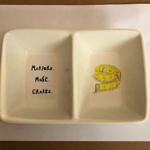 Rae Dunn Measure Make Create Divided Tray